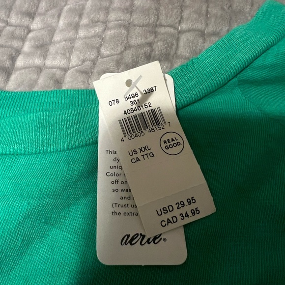 Aerie Cropped Aerie Tee Shirt - Picture 4 of 5